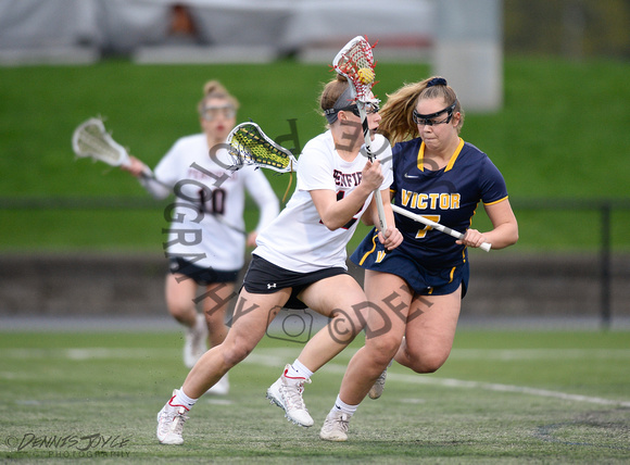 2019 Penfield Girls Lacrosse at  Victor -7987